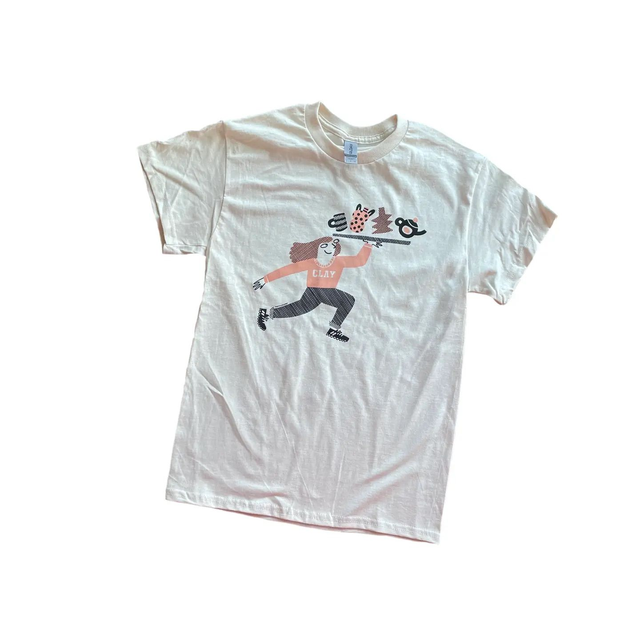 T-shirt planche de poteries