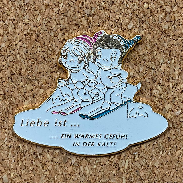 Pin Liebe ist…ein warmes Gefühl in der Kälte