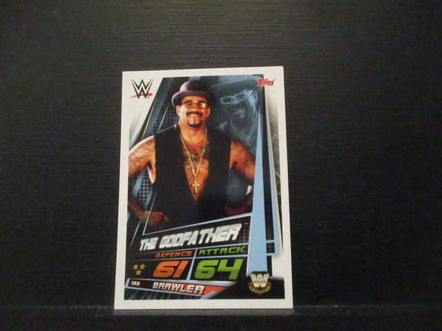 The Godfather - W Legends Slam Attax Universe Original Trading Card #193