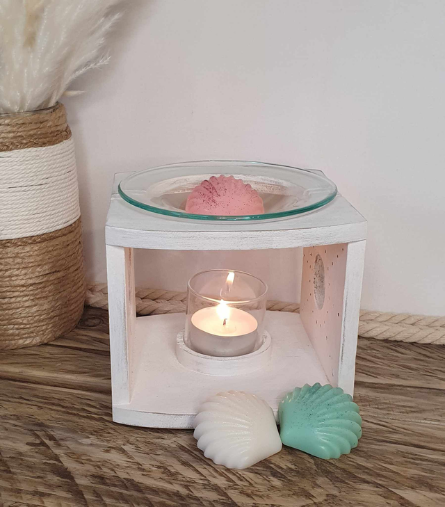 Brûle parfum artisanal + 2 fondants parfumés🌺