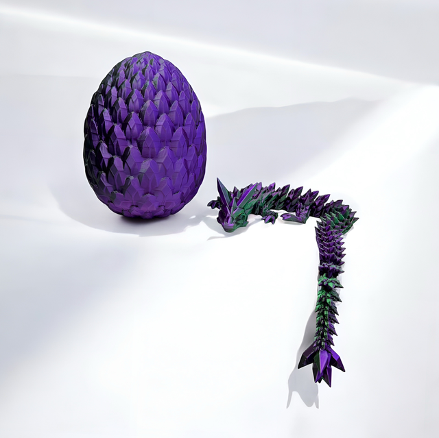 Crystal Dragon with Egg