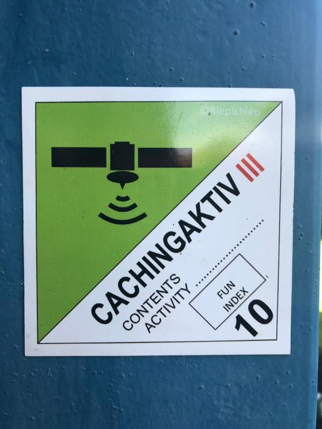 Tarnmagnet "Cachingaktiv"