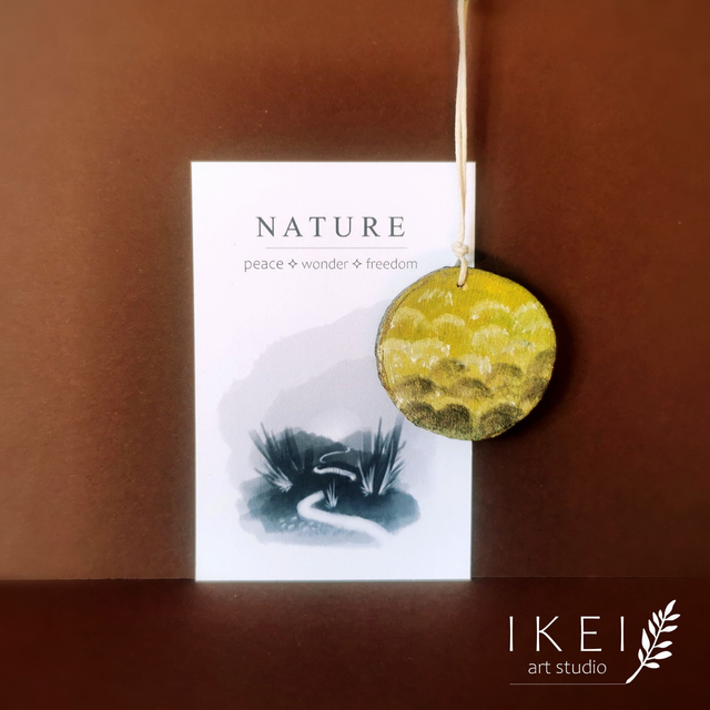 Nature charm Pinecone