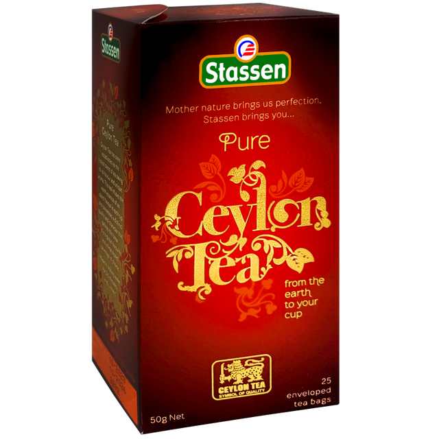Stassen Pure Ceylon Black Tea Gastro-Teebeutel