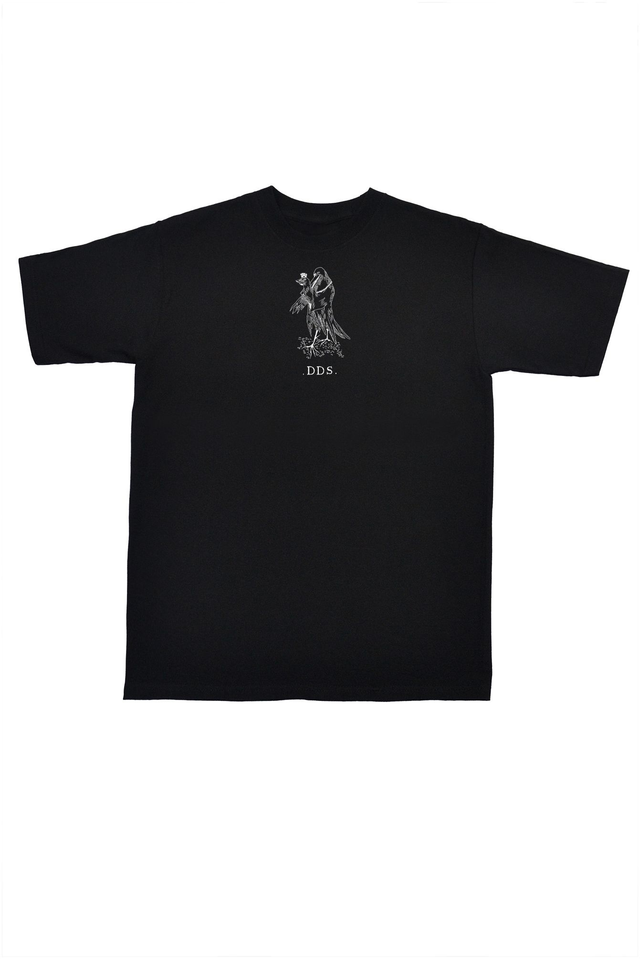 Dents de Scie® Stephen le corbeau Tee-shirt Noir