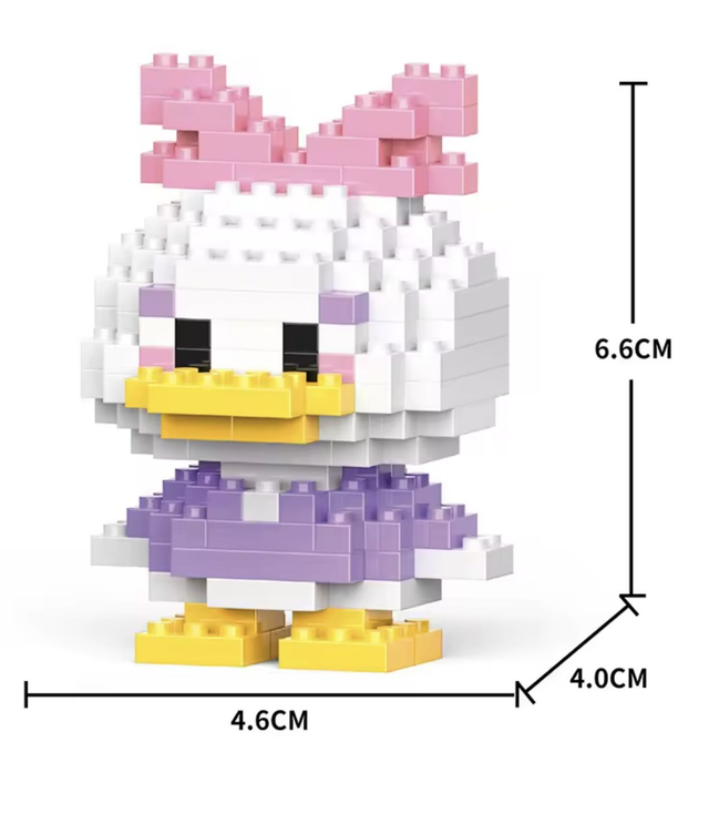 Daisy Duck (Bricks small building blocks)