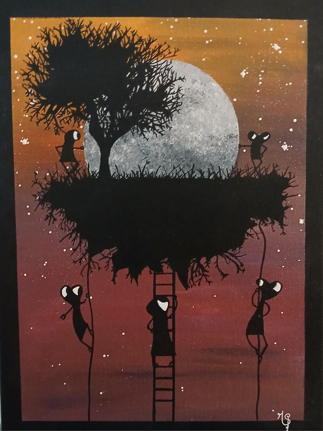 Les grenouilles et leur quête lunaire