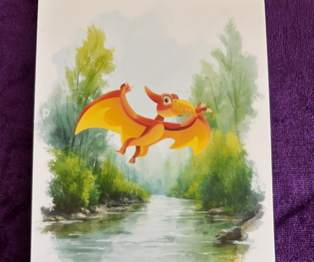 Plain Note Pad - Pterodactyl 