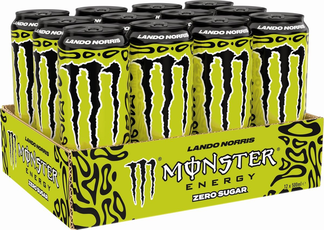 DPG Monster Energy Lando Norris Zero Sugar Ds. 0,5l (12 x 0,5 L)