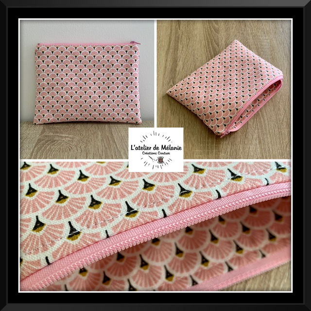 Pochette zippée