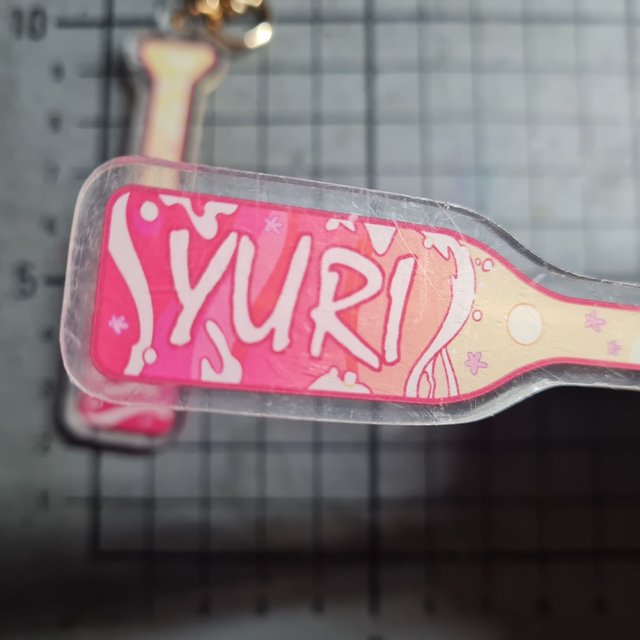 Yuri Paddle Charm