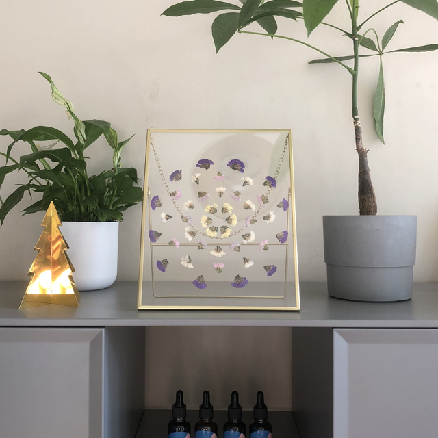 Mandala Floral M - Dorado