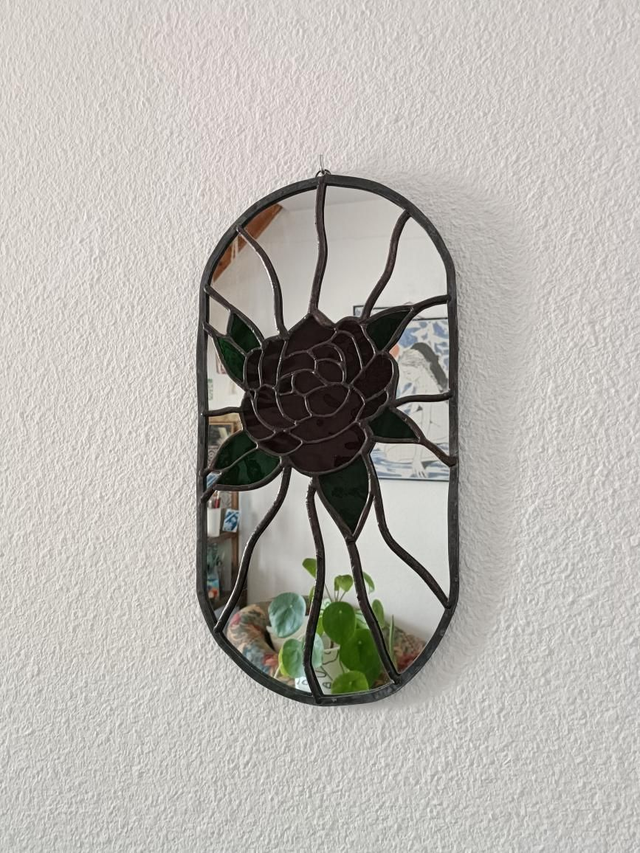 Miroir Rose Red Eden 