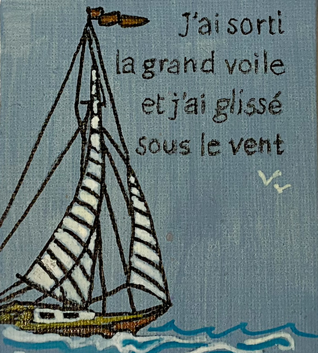 Magnet « Sous le vent » Dion &amp; Garou