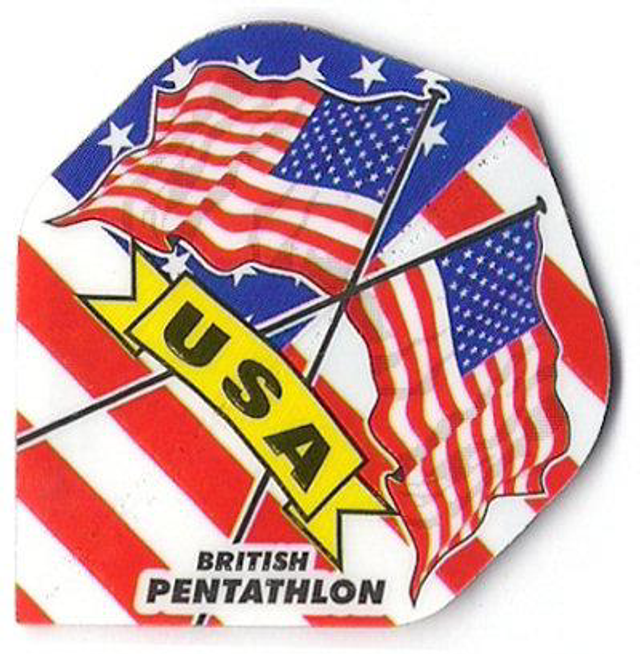 Harrows BRITISH PENTATHLON USA FLAG FLIGHTS (BP1)