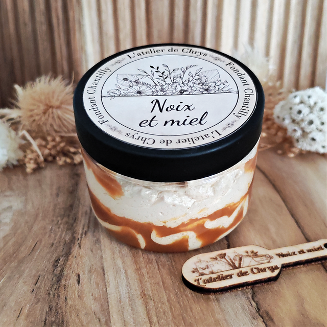 Chantilly parfumé Noix et miel