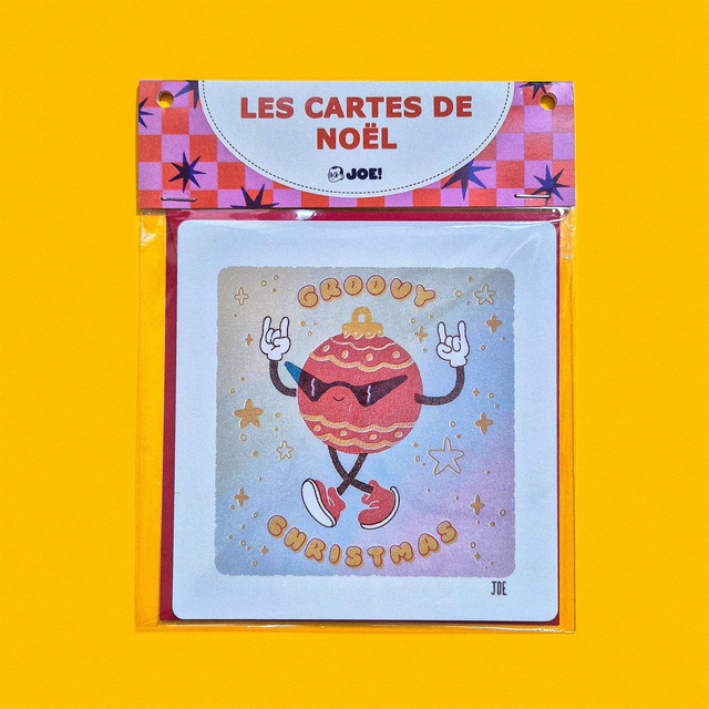 Carte de Noël - Groovy Christmas !