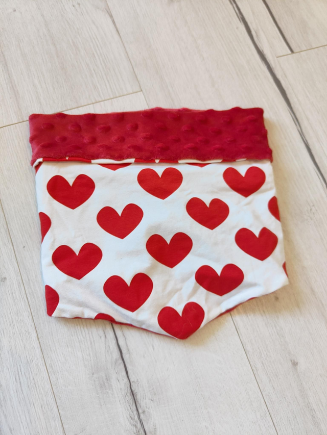 Tour de cou chaud 5-10ans coeur