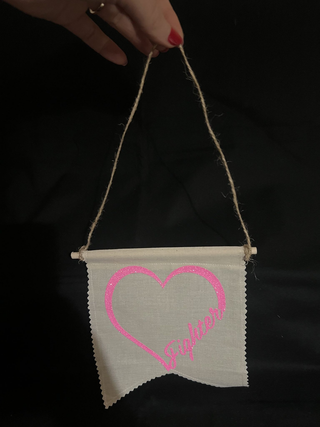 Fighter Fabric Banner