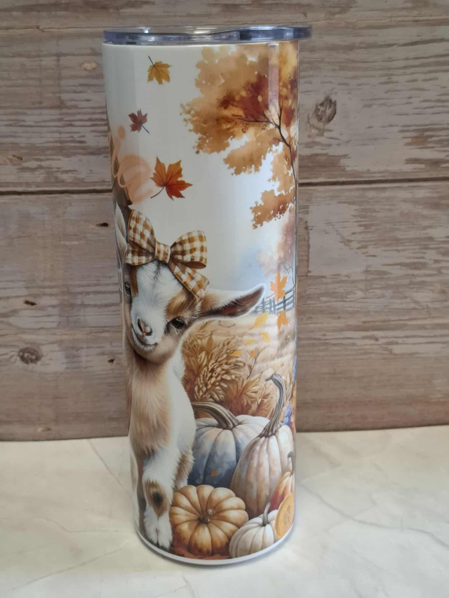 Gourde canette biquette personnalisée