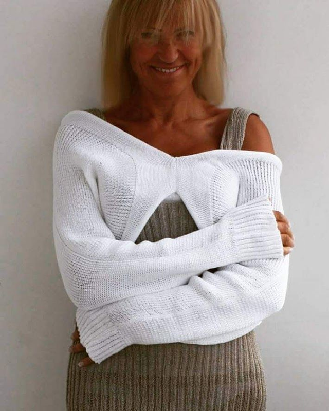Cotton sweater