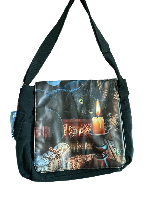 Witching hour Messenger bag by Lisa Parker