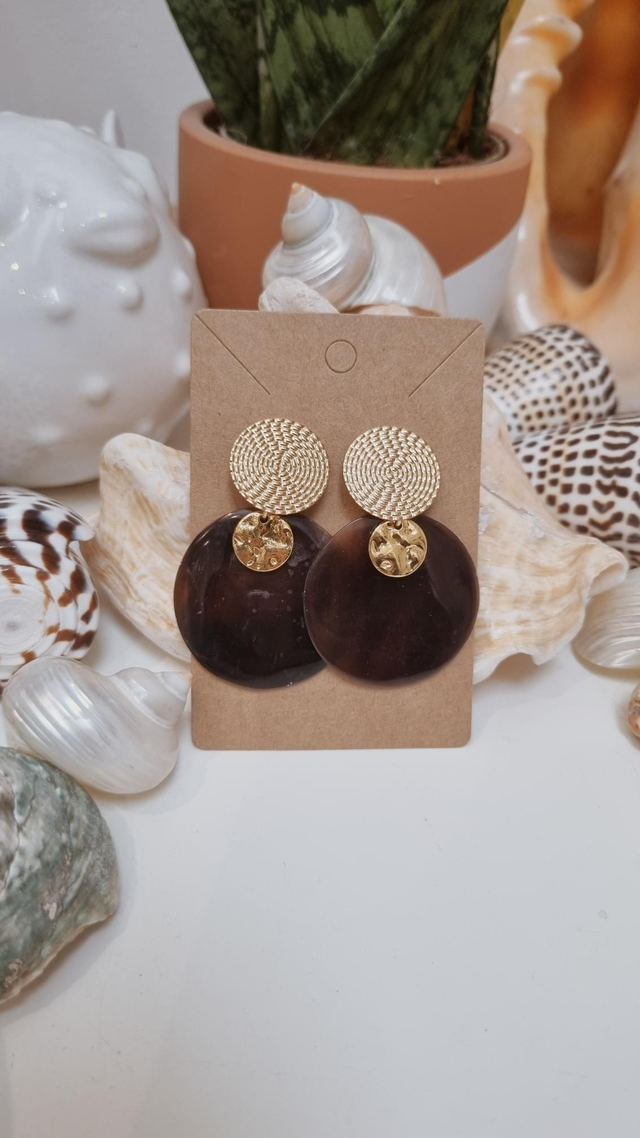 Boucles d'oreilles nacre