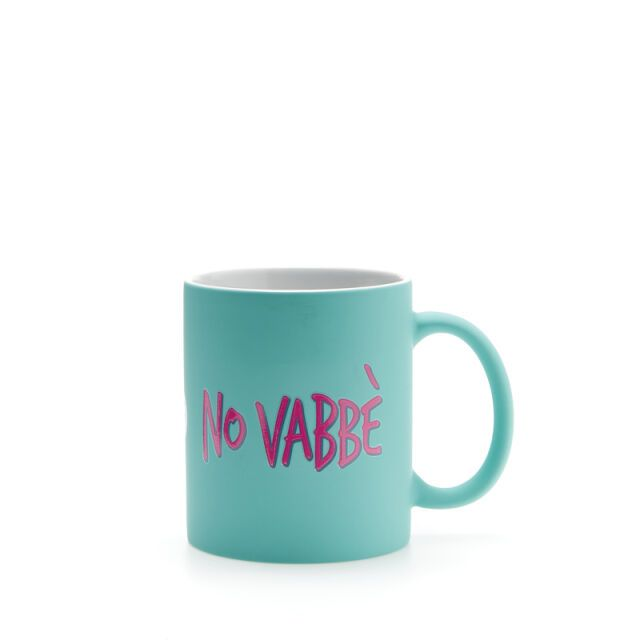 PiùForty - Mug Celeste Mat. No Vabbè