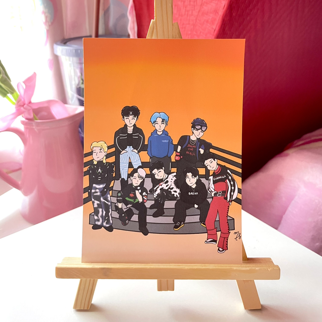 Illustration fanart ATEEZ