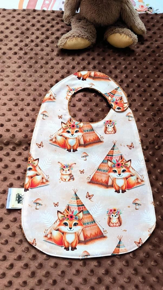 Bavoir renard 10 mois et +