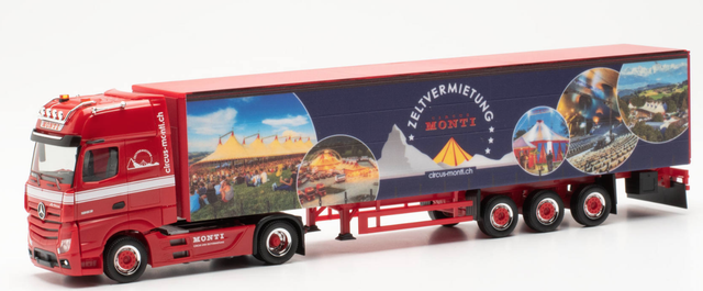 Mercedes Benz Actros Monti Herpa 1:87