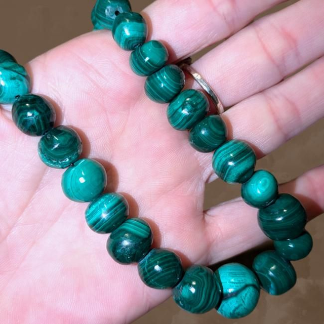 Collier "Malachite" RARE
