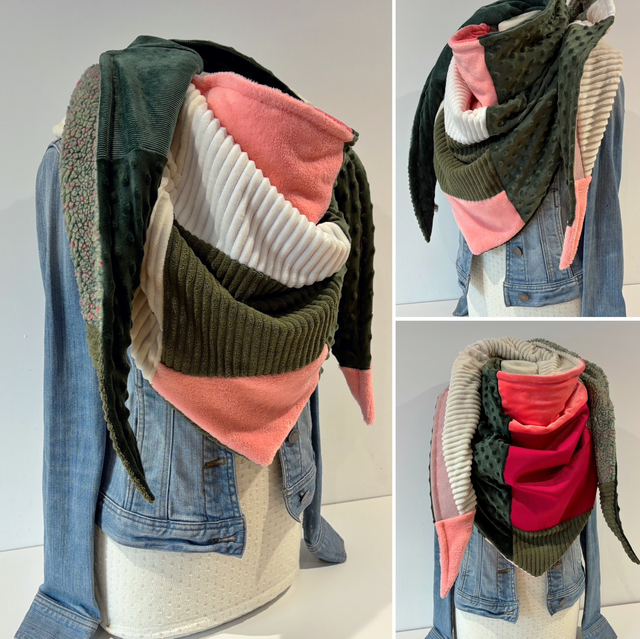 Maxi Chèche Double Patchwork 347