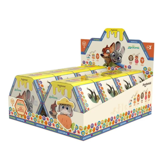 Potdemiel - Zootopia Plushie Keychain Blind Box 