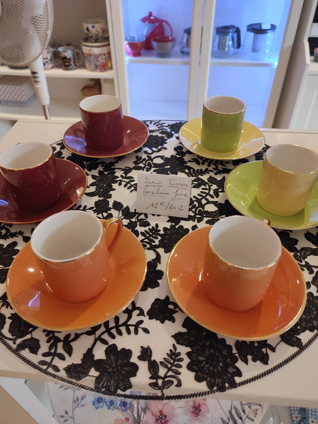 Duo tasses à café 