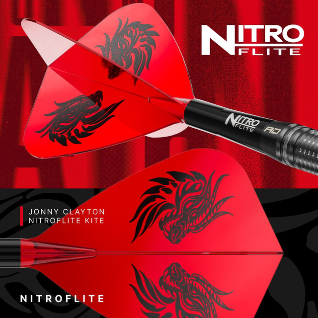 Red Dragon Steeldarts Jonny Clayton RD-Pro Switch Point 90% Tungsten