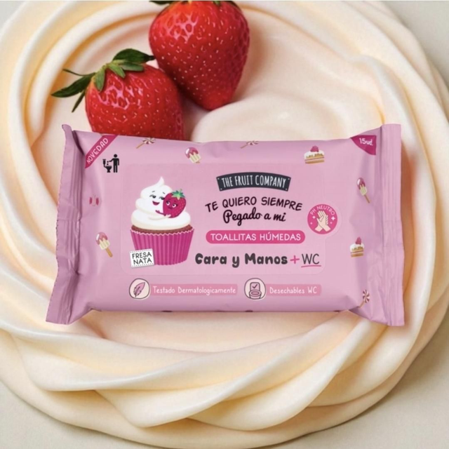 Linguette fraise chantilly multi- usage