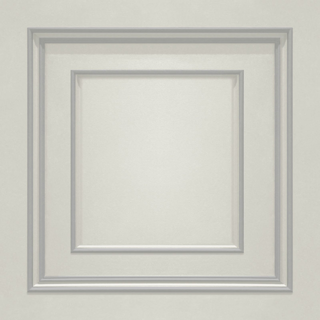Amara Panel White/Silver - Belgravia -7388