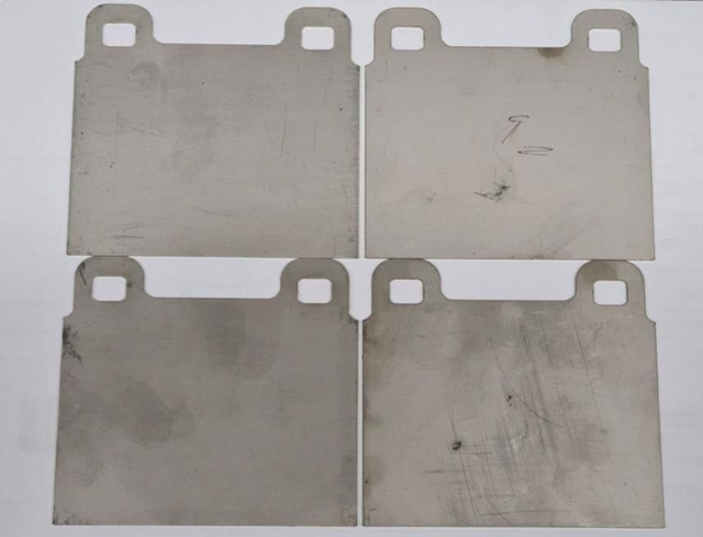 Brake Pad Shims x4 for all Brazilian made Kombis 1997 onwards

