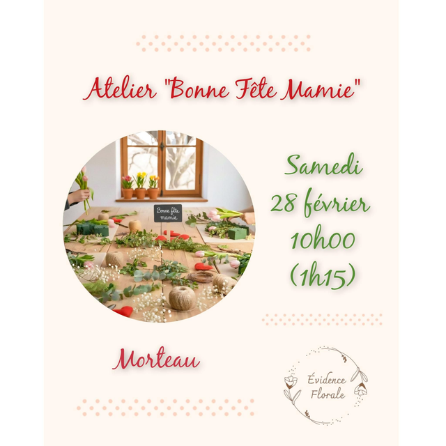 F. Atelier "Bonne Fête Mamie"