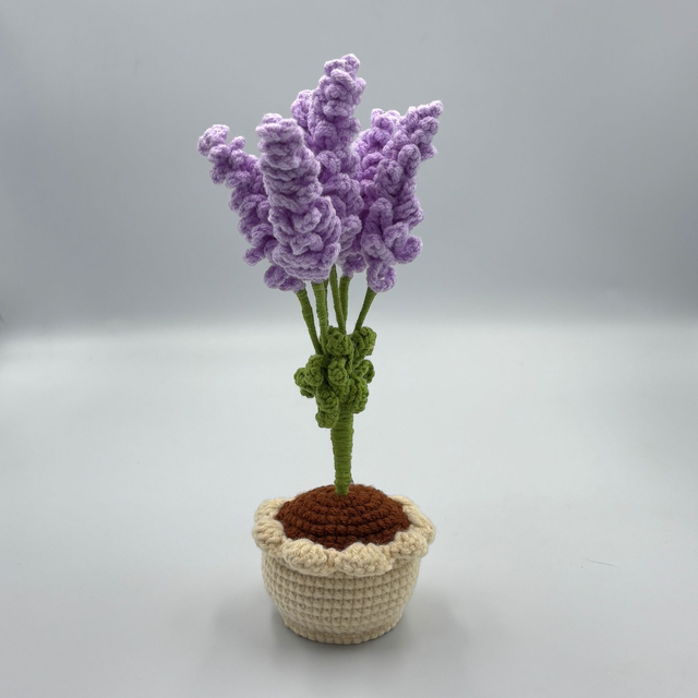 Pot de lavande décoratif (5 fleurs et 2 variantes)