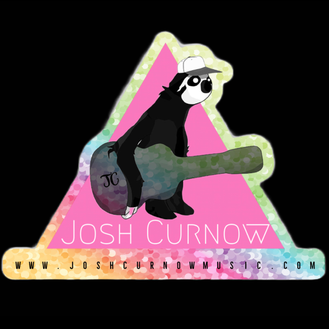 Josh Curnow Glitter stickers