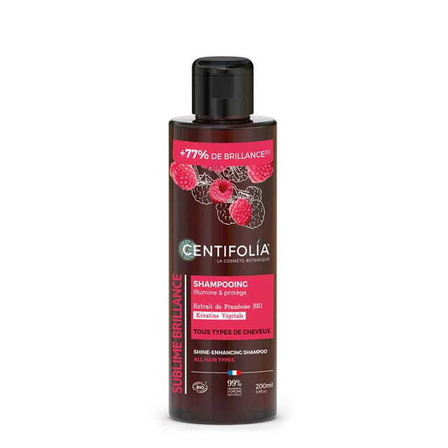 Shampoing Brillance Éclat Bio 200ml | Centifolia - Illumine &amp; protège