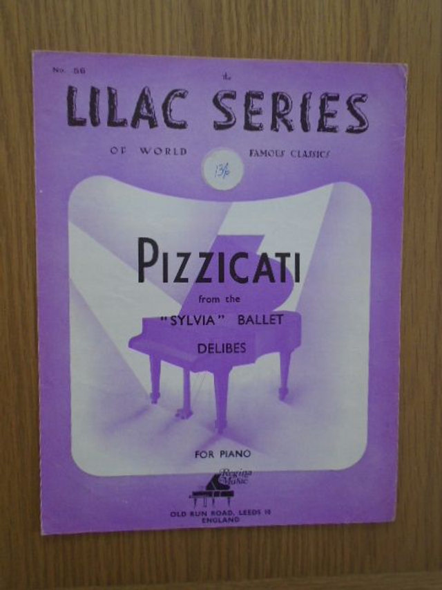 Pizzicati from the 'Sylivia' Ballet Delibes Sheet Music