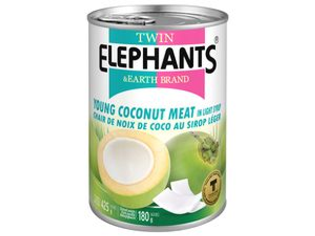 Twin Elephants Young Coconut Meat 425g