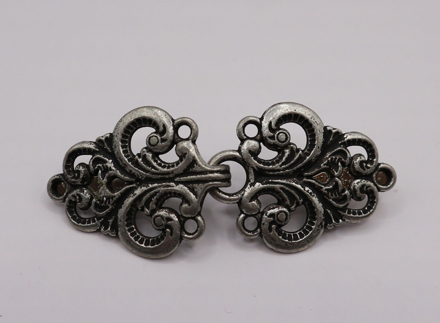 Vestclip elegant klein, Groot, Zilver &amp; Goud