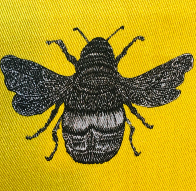 Bee Happy Cotton Tea Towel
