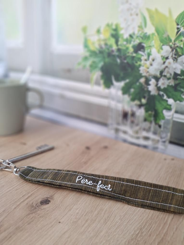 Porte-clés - Père-fect, vert