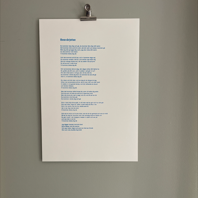 Besvärjelse - Hela texten