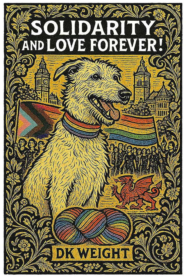Solidarity and Love Forever!  Rainbow Yarn